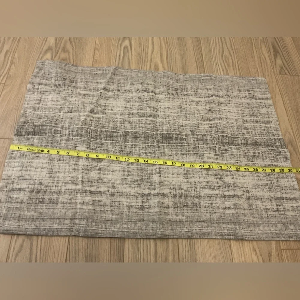 Restoration Hardware Erased abstract cotton-linen standard sham❤️❤️❤️❤️